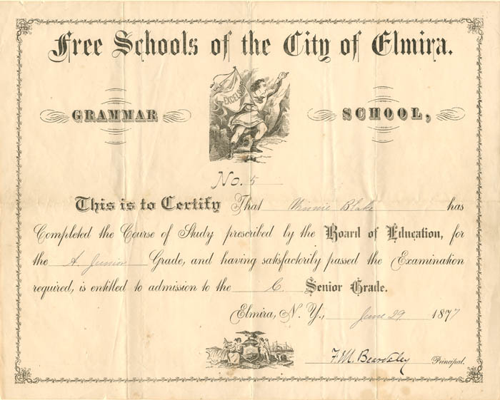 Free Schools of the City of Elmira